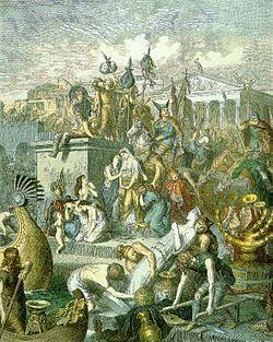 A ruralização do império A crise do Império Romano, devido às invasões bárbaras e à diminuição das atividades econômicas, provocou o esvaziamento das cidades.