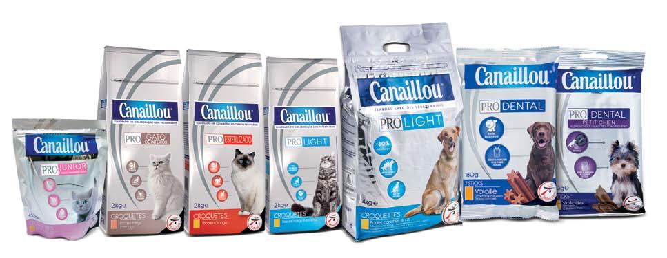 24 GAMA Descubra a Gama Premium CANAILLOU A limentação para Cães e Gatos, de qualidade superior a um preço acessível.