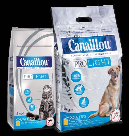 28 GAMA LIGHT - Cão / Gato Para a manutenção do peso E stima-se que cerca de 50% dos cães e gatos adultos apresentem excesso de peso.