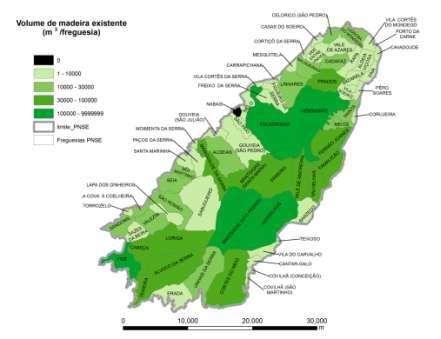 Resultados: SE aprovisionamento de madeira