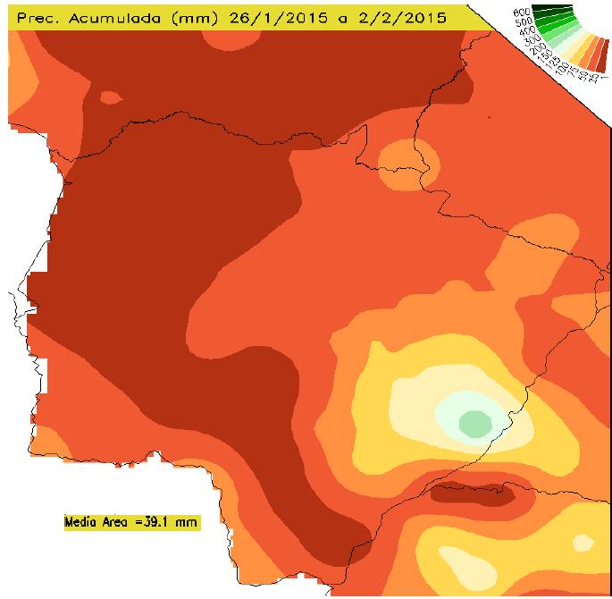 Com base nas informações constantes nos gráficos acima, verifica-se que as regiões sudeste e sudoeste estão com a colheita mais avançada, com porcentagem média de área colhida em torno de 11,4%,