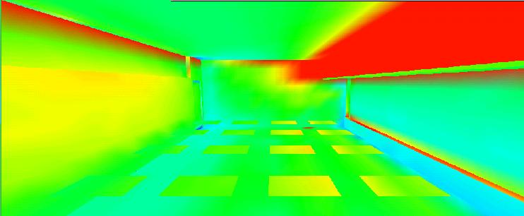 sol. Os níveis de iluminância em plano horizontal desobstruído, E H, obtidos para céus intermediários é menor que o nível obtido