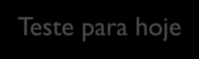 Teste para hoje Descreva de maneira sucinta: Qual seria o(s) pré-requisito(s) para uma vaga de caixa para uma Rede de