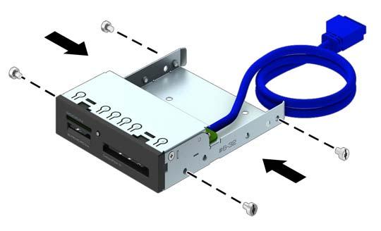 Instalar um dispositivo de 3,5 polegadas 1. Remova/desactive todos os dispositivos de segurança que impedem a abertura do computador. 2.