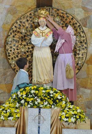 Coroação de Nossa Senhora da Salete Foto: Santuário Salete São Paulo O Bispo Auxiliar da Arquidiocese de São Paulo, Dom Sérgio de Deus Borges, presidirá a Celebração Eucarística as 15h, e às 20h,