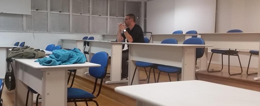 sessão de feedback de aulas simuladas