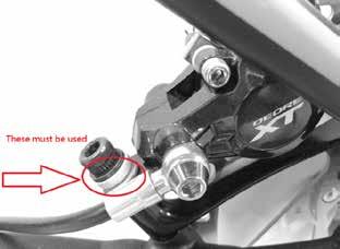 Número da peça: 254096/160 Número da peça; 254095/180 Caso deseje alterar este item, certifique-se de que a bicicleta é suportada