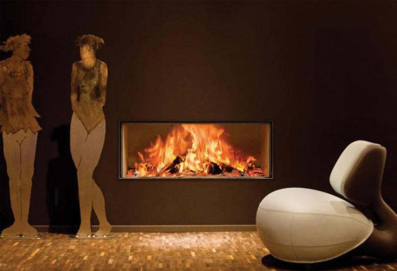 Recuperadores de calor Heat Pure 110: o coração de uma sala de estar E se, do coração de uma parede, pudesse ver o aconchego do fogo que aquece o lar?