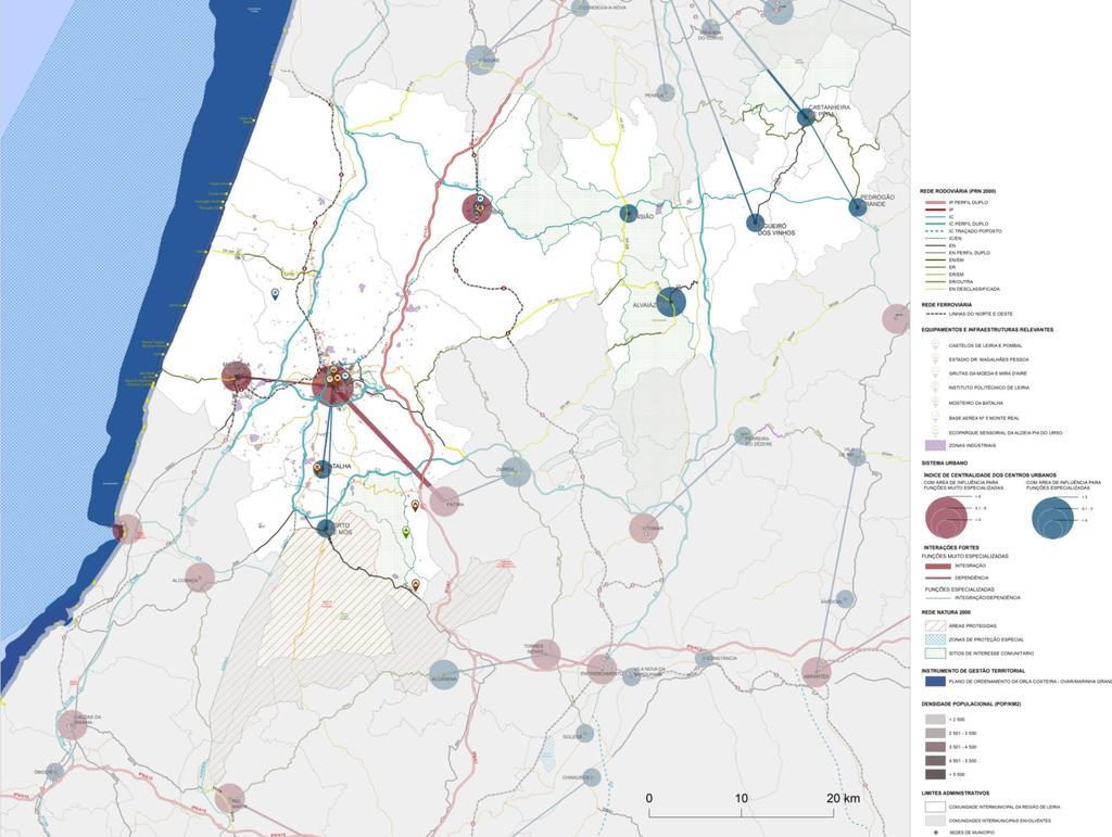 A Região de Leiria situa-se no centro de Portugal Continental e abrange uma área total de 2 449,1 Km², com um total de 294 632 habitantes.