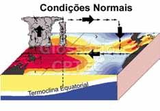 A Oscilação Sul funciona como um balanço de massa atmosférica de grande escala, envolvendo trocas de ar entre os hemisférios leste e oeste, centradas nas latitudes tropicais e subtropicais, sendo que