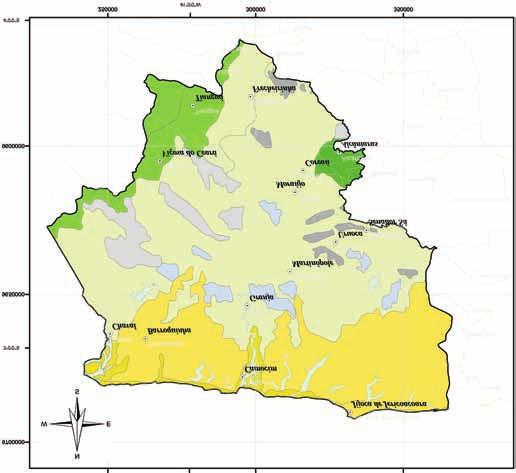 LEGENDA Sede Municipal Limite do Município Espelhos d Água Rios Margem Dupla Rios Margem Simples Escala 1:800.