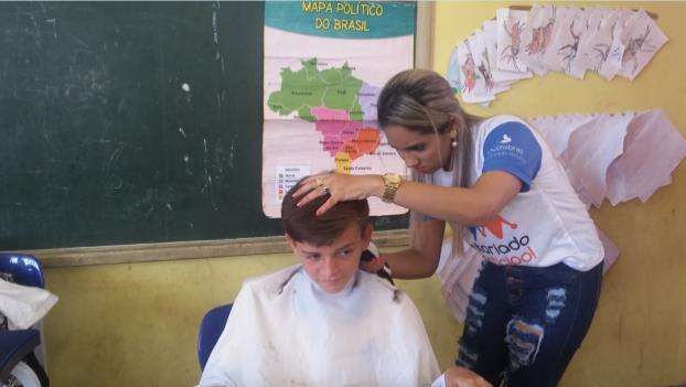 O evento alusivo ao Dia do Consumidor contou com a participação de muitos voluntários.