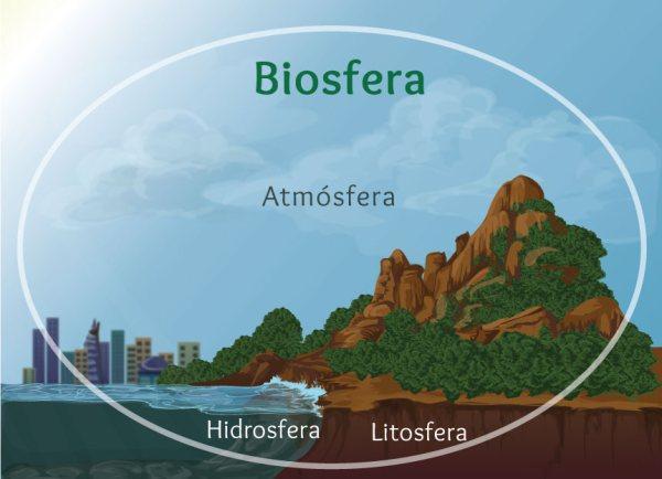 BIOSFERA OU ECOSFERA: A Terra é composta por vários ecossistemas sejam eles aquáticos, terrestres ou aéreos.