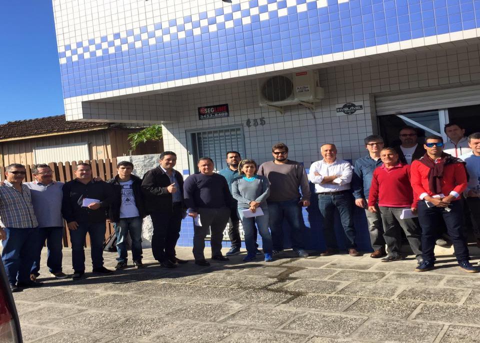 08/08/2016 Capacitação da equipe com a coordenadora do OS-Paranaguá.