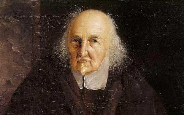 O homem é lobo do próprio homem Thomas Hobbes - Thomas Hobbes, considerava o Estado como a instituição fundamental para regular as relações humanas.