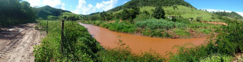 - Ponto: TR08 309 Os trabalhos de recuperação neste ponto da calha principal do rio do Gualaxo