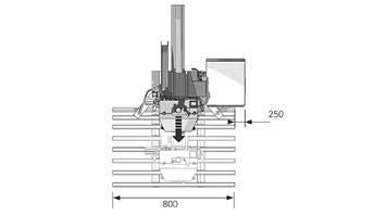 pneumático Ajuste da profundidade de 550 mm com tela LCD Opções de ajuste adicionais para a usinagem de peças de trabalho Acessórios, matrizes de inserção, brocas,