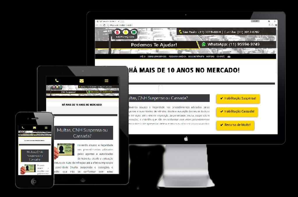 Posicionamento no Mercado Site SAM