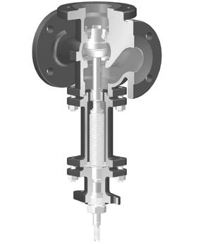 Válvula de Controle Proporcional de 3 vias DN15-150 - ARI Fig.