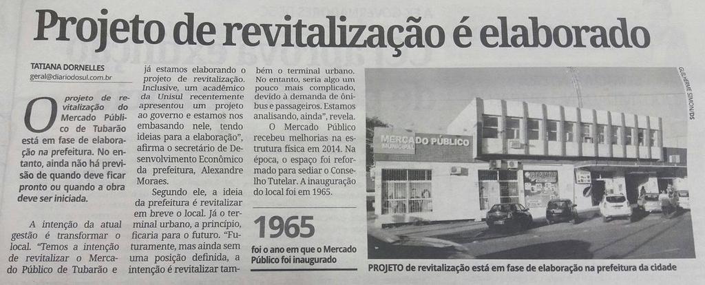 Veículo: Jornal Diário do Sul