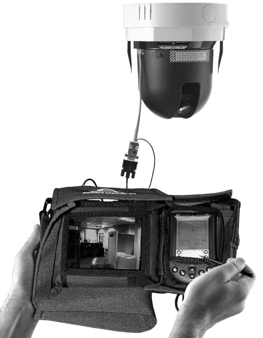 PRODUTOS RELACIONADOS ACESSÓRIOS OPCIONAIS DD5-FM Adaptador de montagem de câmera fixa. Intercambiável com todas as unidades de dome do Spectra IV. IPS-RMK Kit de monitor remoto.