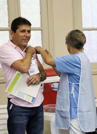 Mais de 2.500 médicos cooperados foram vacinados contra influenza. BENEFÍCIOS PARA QUEM É UNIMED-BH Nossos 5.