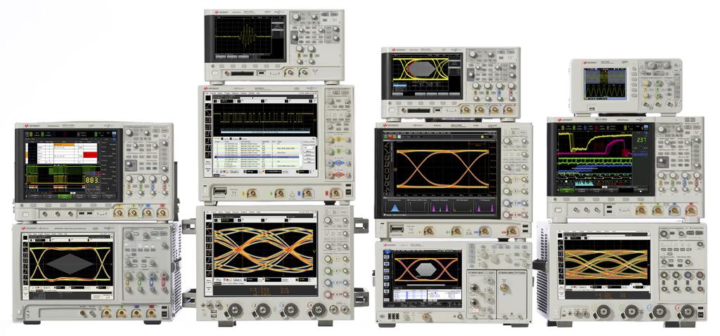Osciloscópios Keysight Technologies Diversos modelos de 20 MHz a