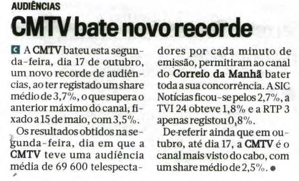 o anterior máximo do canal, fixado a l5 de maio, com 3,5%.