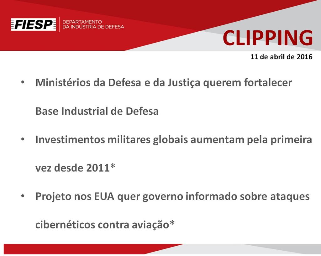 Ministérios da Defesa e da Justiça querem fortalecer Base Industrial de Defesa Por Ascom As empresas da Base Industrial de Defesa têm encontrado nas propostas da Secretaria de Produtos de Defesa