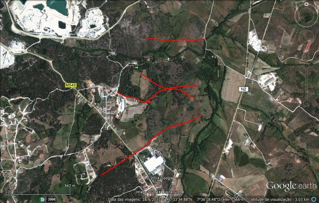 57 Durante a campanha de prospeção foram realizados doze perfis de tomografia elétrica (Fig. 2.36).