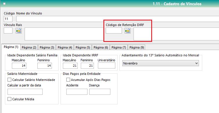 Atualização: Original........................ Página: 1 GUIA SOBRE A GERAÇÃO DO ARQUIVO DIRF NO SISTEMA INTEGRADO DE PESSOAL - SIP 1- Geração da DIRF por meio do SIP Depto.