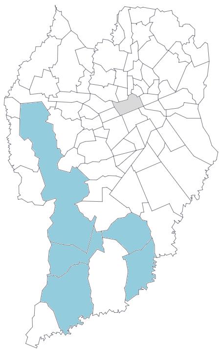 PRODUÇÃO HABITACIONAL DA COHAB CURITIBA Produção da COHAB entre 2000 e 2015 Cidade