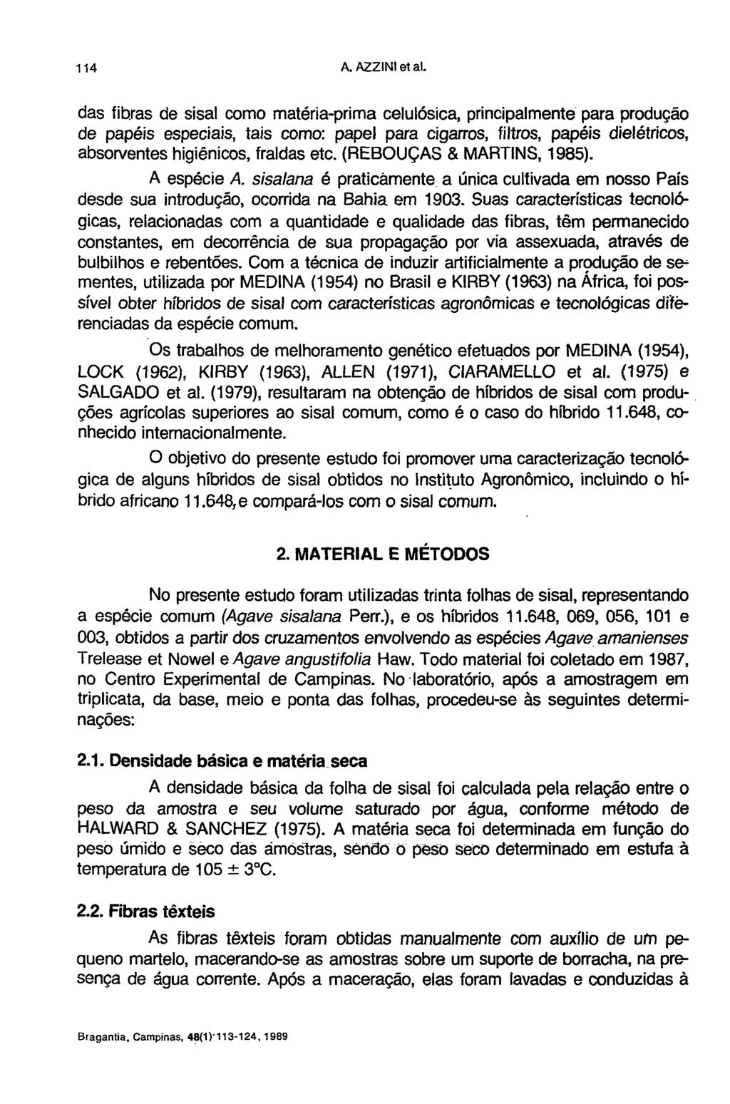 das fibras de sisal como matéria-prima celulósica, principalmente para produção de papéis especiais, tais como: papel para cigarros, filtros, papéis dielétricos, absorventes higiênicos, fraldas etc.