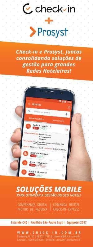 Especial Management, Central de Reservas, Business Intelligence, Channel Manager, entre outros. A Check-in está desenvolvendo Soluções Mobile para otimizar o atendimento e gerenciamento de hotéis.