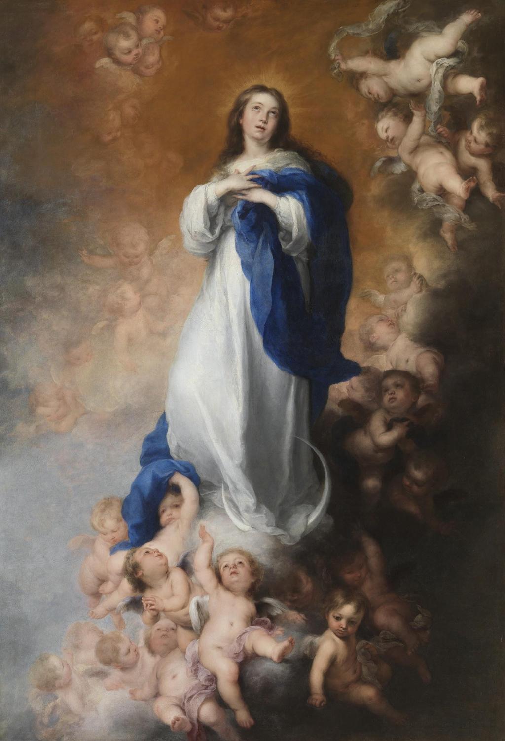 A Imaculada Conceição dos Veneráveis (1678), Bartolomé Esteban Murillo.