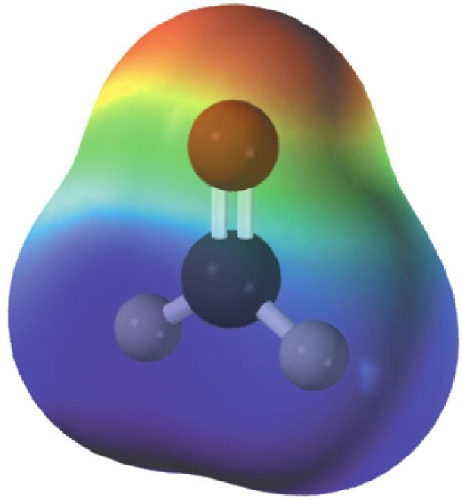 Formaldeído tem ligações polares e é uma molécula polar