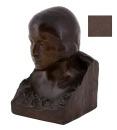 276 ANTÓNIO TEIXEIRA LOPES (1866-1942), 1942), "TITA" escultura em bronze patinado. Assinada. Datada de 1932. Alt. 19,5 cm.