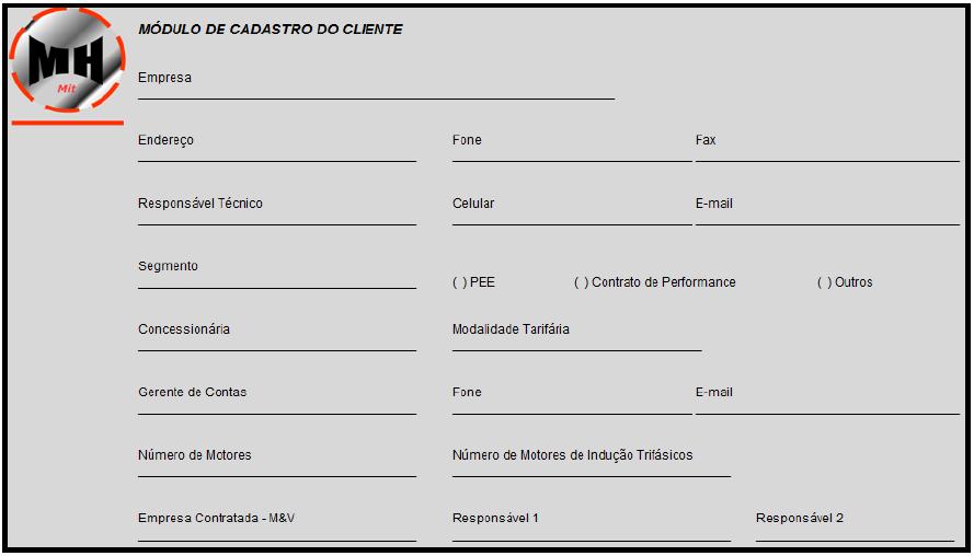 MÓDULO DE CADASTRO DO