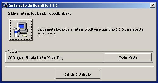 instalado. Clique em Guardião.