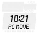 1.2 Função das teclas O RC MOVE tem cinco teclas: TOGGLE/-, TOGGLE/+, STOP, START e ENTER Tecla STOP: Esta tecla leva-o um nível para trás na estrutura do menu.