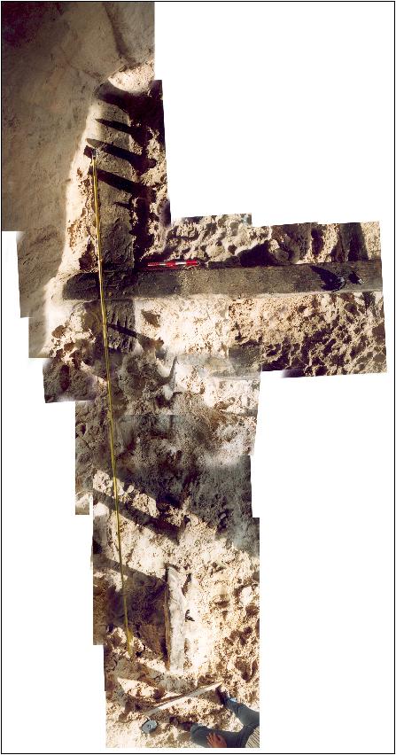 Figura 6 Mosaico fotográfico da jazida.