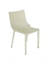 Material: Polipropileno Cor: Branco cadeira coque