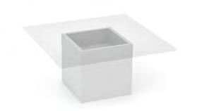 redondo de vidro 180 cm Material: Polietileno Nota: Cubo disponível em vários tecidos e padrões Modelos disponíveis: -