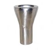 Diversos Vasos 91 vaso metal II Material: Metal Cor: Cromado Vaso metal III Material: Metal