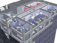 exterior VRV Sistemas exteriores de condensação a água Permite a recuperação de calor na totalidade do edifício, graças ao armazenamento de energia no circuito de água Possibilidade de