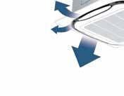 Cassete "Round Flow" Cassete "Round Flow": estabelecer o padrão de eficiência e conforto A cassete "round flow" destina-se a ser utilizada em todas as formas e tamanhos de escritórios comerciais e