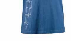 100% Cotone jersey 140 gr/m 2 T-shirt manica corta arricchita con una stampa ad acqua. 100% Cotone Camiseta con estampado Utility.