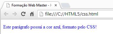 Capítulo 2 Praticando o CSS3 Aplicando CSS no documento HTML Utilizando a Tag html <style> podemos escrever código css dentro desta tag e terá efeito em todo este documento html.