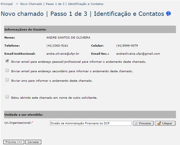 Para acessar a intranet, o servidor do HC precisará apenas de um emial com domínio xxx@ufpr.br.