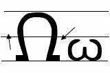 Translitera-se por Y quando maiúscula e y quando minúscula, pois é considerada como consoante dupla (y = p + j = ps). 5. Pronuncia-se como o ps em psicologia. 1. WMEGA, ]Wmega ou w]mega.